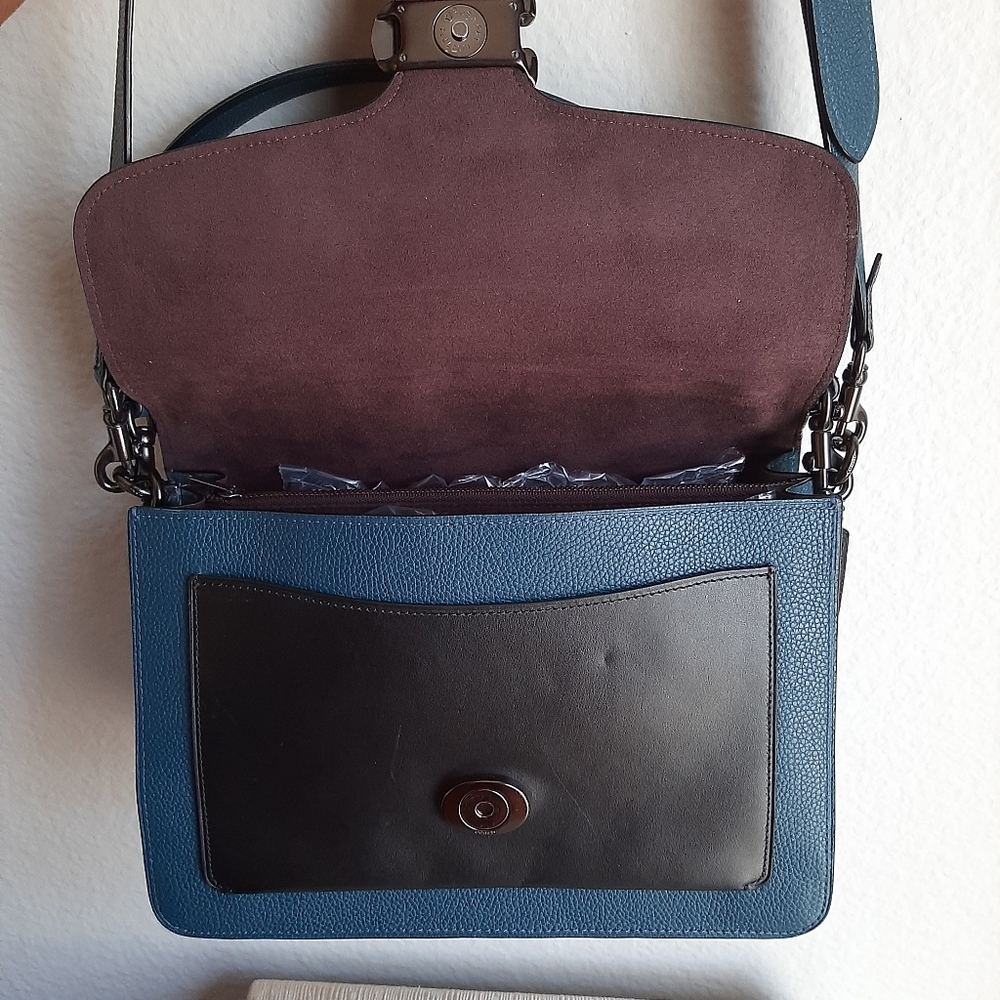 Coach Tabby Colorblock large pebbled leather satch - Picture 11 of 15